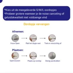 Noise Cancelling Oordopjes Slapen - Draadloze Oordopjes Bluetooth 5.2 - Slaap Hoofdtelefoon Voor Slapen - Anti Touch Slaap Stand - 26 Uur Gebruik - Met App -MEDISANA Shop 1200x1200 898