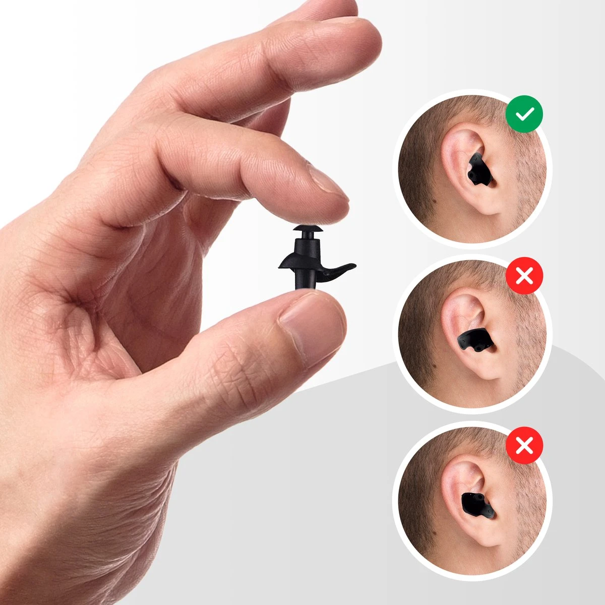 TravelHawk Siliconen Oordopjes - Zwem Oordopjes - Waterdicht - Douchen - Bad - Surfen - Watersporten - Gehoorbescherming - Waterdichte Siliconen Oordopjes - Snurken - Partyplugs - Herbruikbaar 4 TravelHawk Siliconen Oordopjes - Zwem Oordopjes - Waterdicht - Douchen - Bad - Surfen - Watersporten - Gehoorbescherming - Waterdichte Siliconen Oordopjes - Snurken - Partyplugs - Herbruikbaar - Afbeelding 2