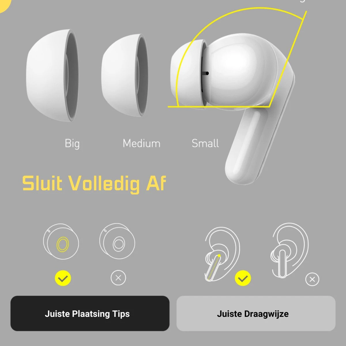 Noise Cancelling Oordopjes - Draadloze Oordopjes Bluetooth 5.2 - Draadloze Oortjes Noise Cancelling 32db - 30 Uur Gebruik - ANC - Meetings - Sporten 7 Noise Cancelling Oordopjes - Draadloze Oordopjes Bluetooth 5.2 - Draadloze Oortjes Noise Cancelling 32db - 30 Uur Gebruik - ANC - Meetings - Sporten - Afbeelding 5
