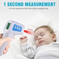 Professionele Infrarood Thermometer Met Display - Lichaamstemperatuur Meting - Voor Baby, Kinderen En Volwassenen -MEDISANA Shop 1200x1200 953