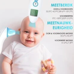 EASY LIFE Easylife® Digitale Infrarood Thermometer Incl. Batterijen En Opbergzakje - Oor & Voorhoofd 13 EASY LIFE Easylife® Digitale Infrarood Thermometer Incl. Batterijen En Opbergzakje - Oor & Voorhoofd -MEDISANA Shop 1200x1200 983