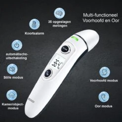 Librie Oorthermometer Voorhoofdthermometer Medische Thermometer Infrarood Thermometer Koortsthermometer Digitale Thermometer Babythermometer Koorts Meten Slimme Thermometer Temperatuurmeter-Incl Batterijen En NL/FR/EN Handleiding -MEDISANA Shop 1200x1200 992