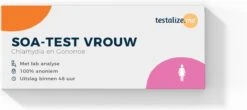 Testalize - Soa Thuistest Vrouw -MEDISANA Shop 1200x536