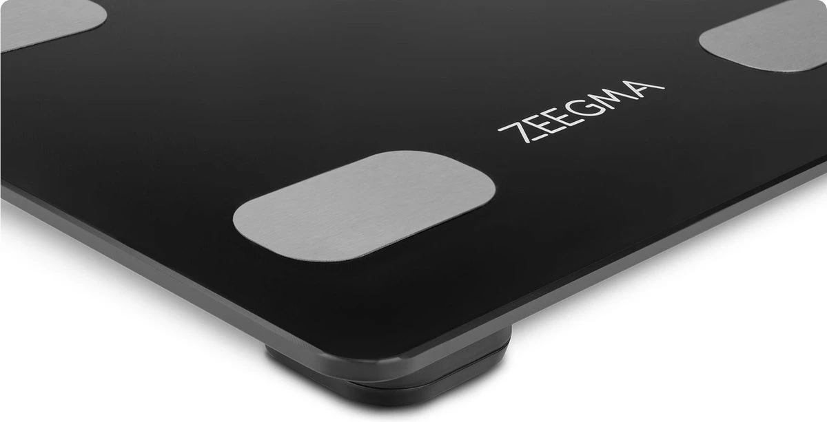 Zeegma Gewit - SMART Personenweegschaal - 15 Parameters - 200kg - LCD - APP 4 Zeegma Gewit - SMART Personenweegschaal - 15 Parameters - 200kg - LCD - APP - Afbeelding 2