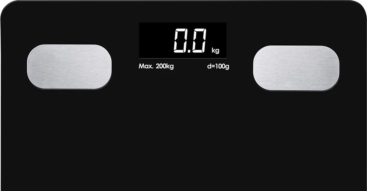 Zeegma Gewit - SMART Personenweegschaal - 15 Parameters - 200kg - LCD - APP 5 Zeegma Gewit - SMART Personenweegschaal - 15 Parameters - 200kg - LCD - APP - Afbeelding 3