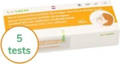 LYHER Covid Zelftesten Per 5 Stuks | Va €3.95 P/s | RIVM Goedgekeurd | Pijnloos -MEDISANA Shop 1200x641
