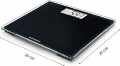 Leifheit Soehnle Personenweegschaal Digitaal Style Sense Compact 100 – Zwart – Tot 180 Kg - Incl. Batterijen -MEDISANA Shop 1200x664 2