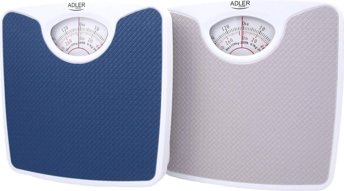 Adler AD 8151b - Personenweegschaal - Analoog - Blauw 6 Adler AD 8151b - Personenweegschaal - Analoog - Blauw - Afbeelding 4