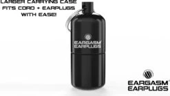 Eargasm Slide - Festival Oordopjes Met Handmatig Verstelbare Volumeregelaar - Voor Festival, Feesten En Concerten - Aluminium Opbergkoker Sleutelhanger - Partyplug Oordoppen - Gehoorbescherming Voor Volwassenen - Party Ear Plugs - Motor Rijden -MEDISANA Shop 1200x673 1