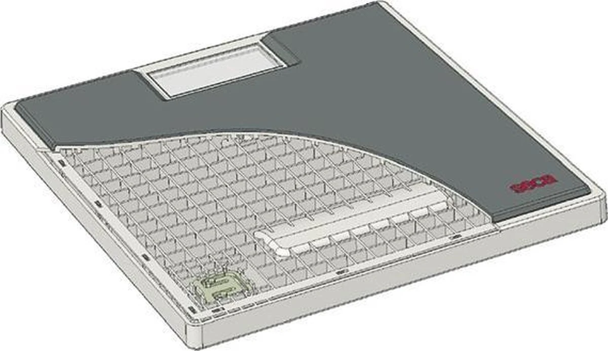 Seca 803 Weegschaal Personenweegschaal Digitaal - Wit 5 Seca 803 Weegschaal Personenweegschaal Digitaal - Wit - Afbeelding 3