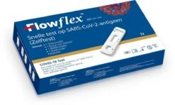 4x Flowflex SARS-CoV-2 Antigen Rapid Test - Covid 19 (Corona) Zelftest / Sneltest (4 Stuks)