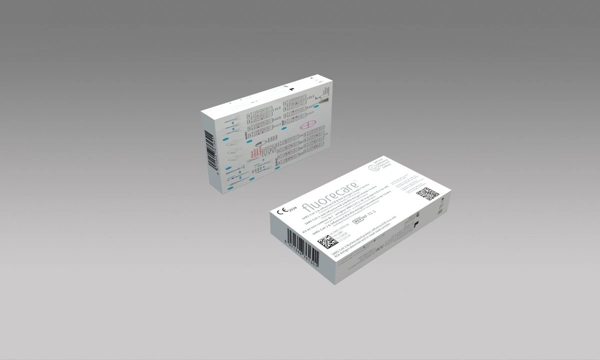 Fluorecare COMBO TEST - SARS Cov-2 - Influenza A/B - RSV Antigen Test Kit - 1 Set 7 Fluorecare COMBO TEST - SARS Cov-2 - Influenza A/B - RSV Antigen Test Kit - 1 Set - Afbeelding 5