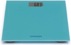 OMRON HN289 Personenweegschaal - Digitale Weegschaal - Scale Body - Weight Scale - Max. 150kg - Oceaanblauw