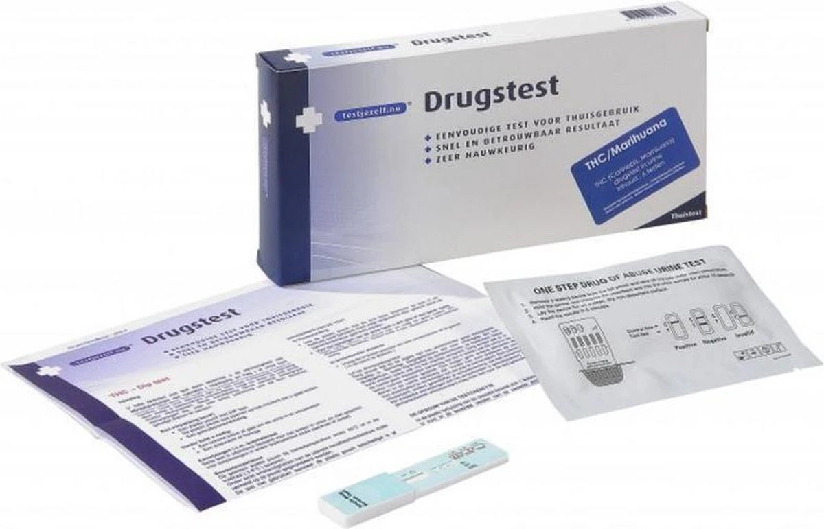 Testjezelf.nu - Drugtest THC (Cannabis) - 6 Stuks 4 Testjezelf.nu - Drugtest THC (Cannabis) - 6 Stuks - Afbeelding 2