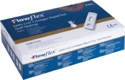 100 Stuks Flowflex Corona Zelftest (5 Pack) Sneltest Covid-19 22 100 Stuks Flowflex Corona Zelftest (5 Pack) Sneltest Covid-19 -MEDISANA Shop 1200x772 5