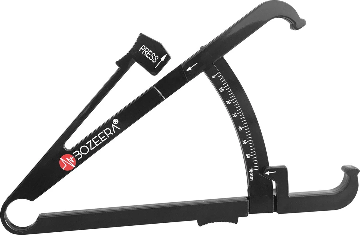 BOZEERA Huidplooimeter - Vetmeter - Vetpercentagemeter - Inclusief Software Video Uitleg En Nederlandse Handleiding 6 BOZEERA Huidplooimeter - Vetmeter - Vetpercentagemeter - Inclusief Software Video Uitleg En Nederlandse Handleiding - Afbeelding 4