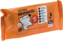 Alcoholtester Eenmalig | 4 Stuks | NF Keurmerk | Chroomvrij | Geschikt Voor Frankrijk | 100% Betrouwbaar