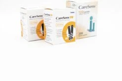 CareSens N Testtrippen 100 Stuks & 100 Stuks Lancetten (Voordeelpakket)