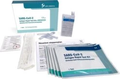 Lepu Medical - 20 Stuks - Sars-CoV-2 Antigen Rapid Test - Corona Zelftest RIVM Goedgekeurd - Inclusief NEDERLANDSE Handleiding -MEDISANA Shop 1200x793
