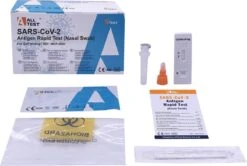 ALLTest Zelftest Corona Zelftest - Sneltest Verpakt Per 10 STUKS - Sars-CoV-2 Antigen Rapid Test