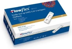 100 Stuks Flowflex Corona Zelftest (5 Pack) Sneltest Covid-19