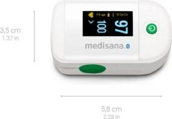 Medisana PM 100 Connect Saturatiemeter -MEDISANA Shop 1200x831 1