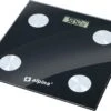 Alpina Slimme Weegschaal - Met Lichaamsanalyse: O.a. Vetpercentage En BMI - Bluetooth - Met App - Zwart