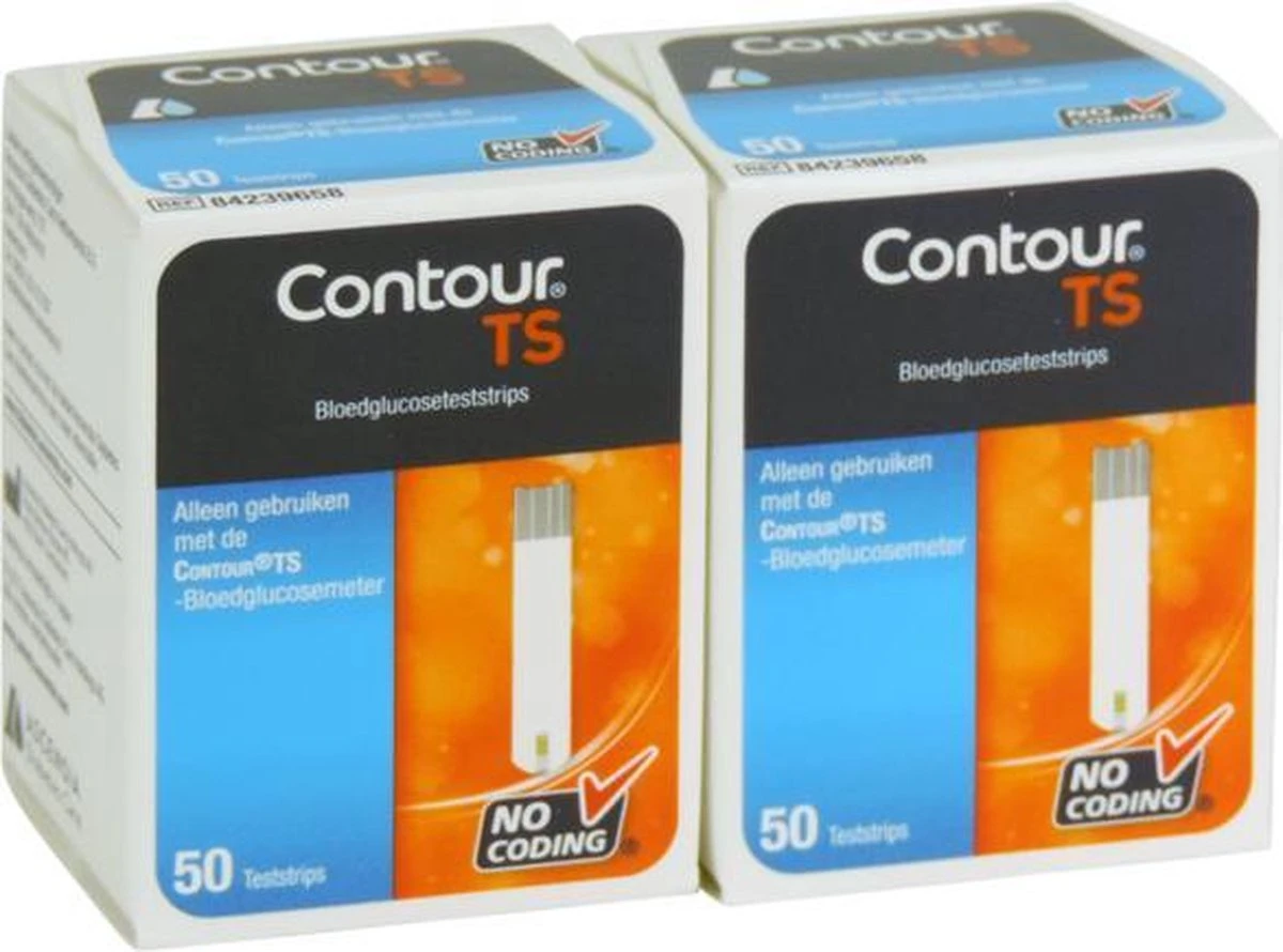 Contour TS Bloedglucosestrips (2x50), Microlet Lancetten (100) 4 Contour TS Bloedglucosestrips (2x50), Microlet Lancetten (100) - Afbeelding 2