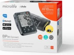 Microlife BP B6 BT Connect - Bovenarm Bloeddrukmeter - Klinisch Gevalideerd - No. 1 Merk Bij Huisartsen - Met App & Bluetooth -MEDISANA Shop 1200x895 1