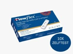 Flowflex™ | 10 Stuks | CE0123 Gekeurd | NL Gebruiksinstructie | Zelftest Covid19 Thuistest|