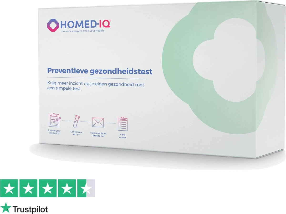 Homed-IQ - Preventieve Gezondheidstest - Uitgebreid - 15 Biomarkers - Thuistest - Laboratorium Test 3 Homed-IQ - Preventieve Gezondheidstest - Uitgebreid - 15 Biomarkers - Thuistest - Laboratorium Test