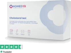 Homed-IQ - Cholesterol & Lipiden Test - Thuistest - Gecertificeerd Laboratorium - Laboratorium Test