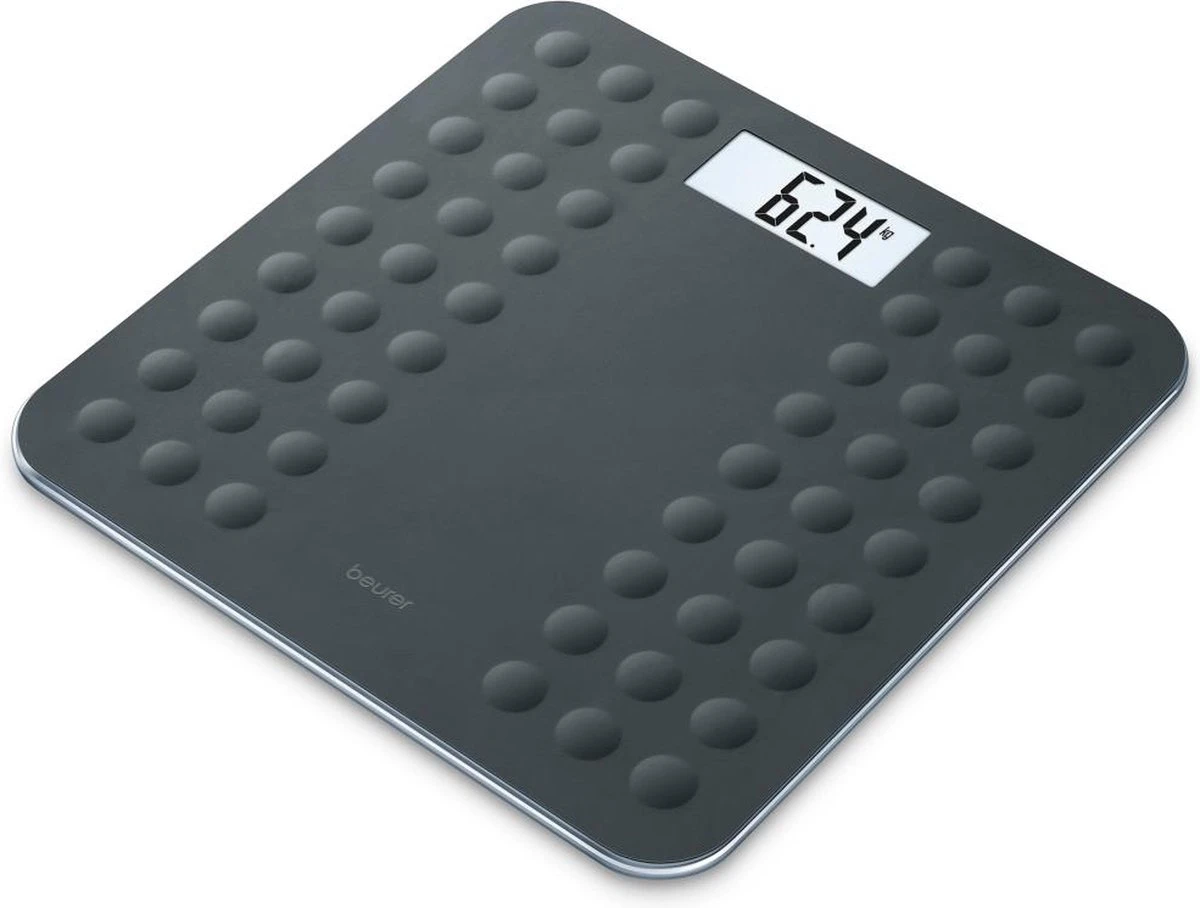 Beurer GS300 - Personenweegschaal - Anti-slip - 180kg - Zwart 3 Beurer GS300 - Personenweegschaal - Anti-slip - 180kg - Zwart