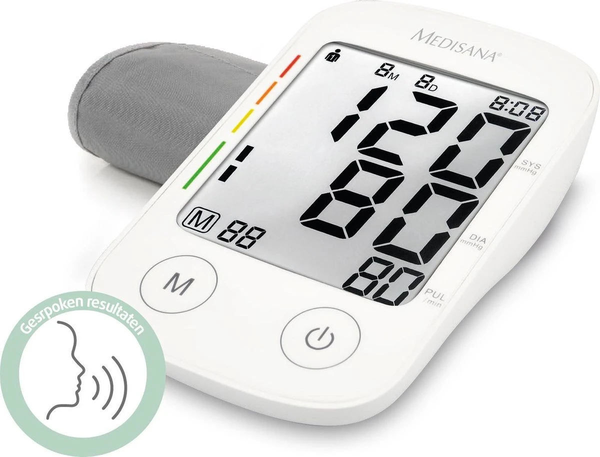 Medisana BU 535 Voice Sprekende Bovenarmbloeddrukmeter 13 Medisana BU 535 Voice Sprekende Bovenarmbloeddrukmeter - Afbeelding 11