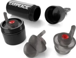 EarPeace Motor Oordoppen - Gehoorbescherming Voor Motorrijden, Motorsport, Werk Of Voor In Het Vliegtuig - Betrouwbare En Herbruikbare Oordopjes - Earplugs Met Opbergcase - Zwart -MEDISANA Shop 1200x926