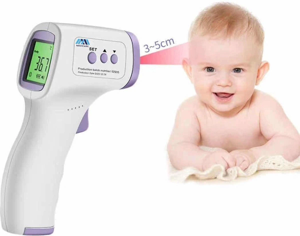 Dikang - Voorhoofdthermometer 5 Dikang - Voorhoofdthermometer - Afbeelding 3