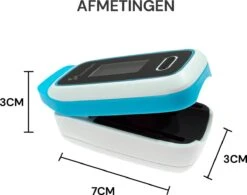 Pheartcare Saturatiemeter Zuurstofmeter Met Inspectie Certificaat En Medische Kwalificatie - Cyaan -MEDISANA Shop 1200x947
