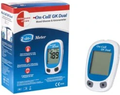 One Call GK Dual Glucose-ketonen Meter (strips Apart Bestellen)