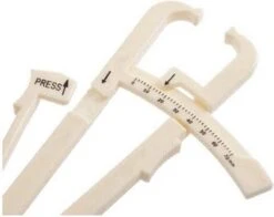 Vetpercentagemeter | Huidplooimeter I Caliper | Lichaamsvet Meter | | Vetmeter I Inclusief Handleiding I Beige -MEDISANA Shop 1200x953 2