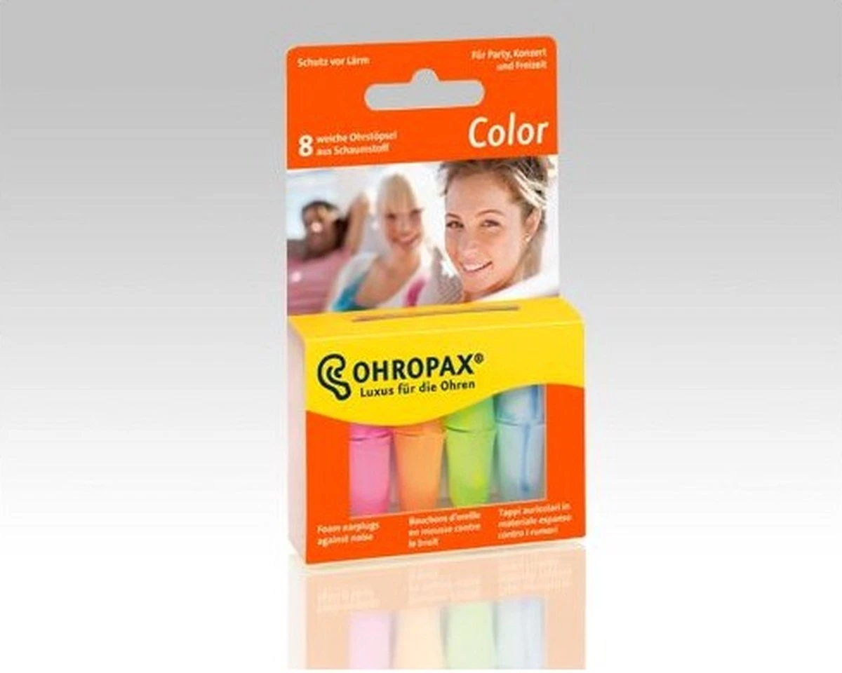 Ohropax Color - 8 Stuks 5 Ohropax Color - 8 Stuks - Afbeelding 3