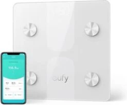 Eufy Smart Scale C1 Analyse-personenweegschaal Weegbereik (max.): 150 Kg Wit -MEDISANA Shop 1200x995