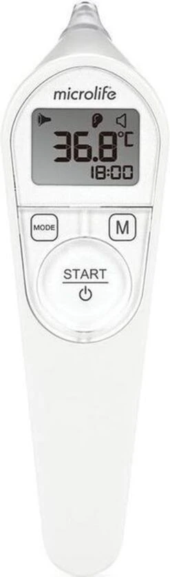 Microlife IR 210 - Infrarood Oorthermometer - Multifunctioneel 3-in-1