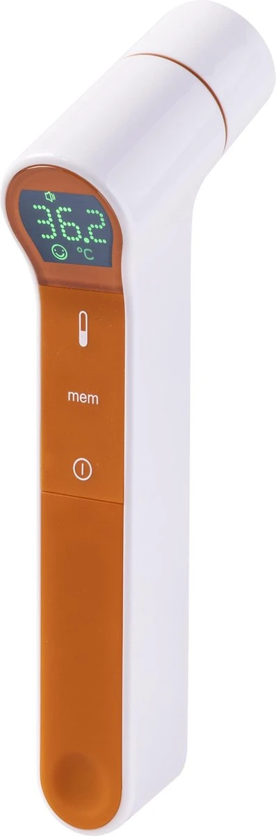 Cresta Care Infrarood Voorhoofd En Oor Thermometer | Snelle Meting | Geschikt Voor Kinderen En Volwassenen 4 Cresta Care Infrarood Voorhoofd En Oor Thermometer | Snelle Meting | Geschikt Voor Kinderen En Volwassenen - Afbeelding 2