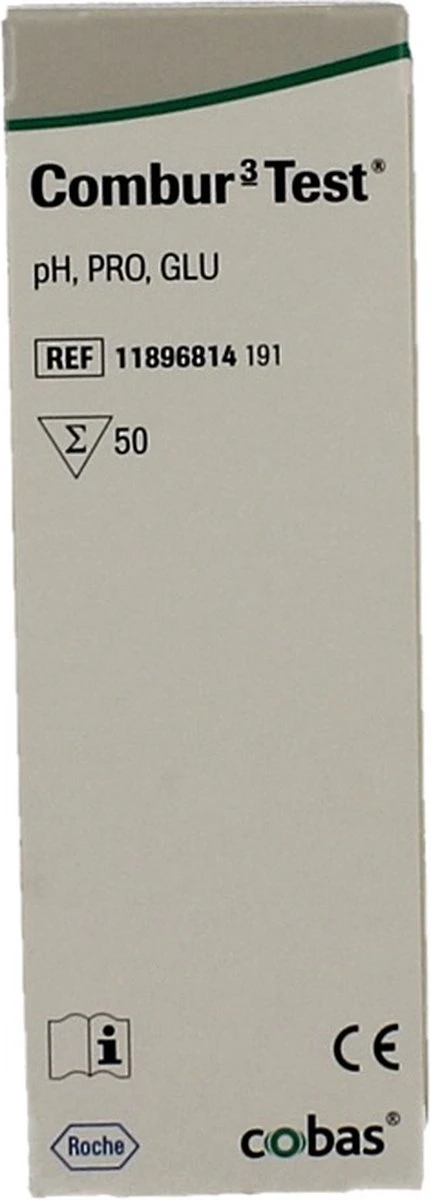 Roche Combur 3 Test 50st 3 Roche Combur 3 Test 50st