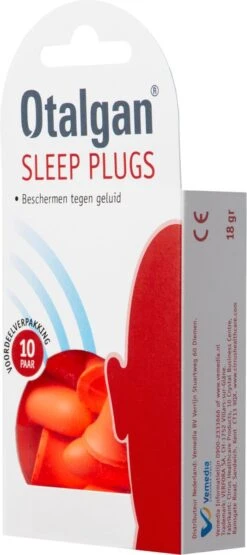 Otalgan Sleep Plugs Oordoppen - Oordopjes Tegen Geluidsoverlast - 10 Paar -MEDISANA Shop 534x1200