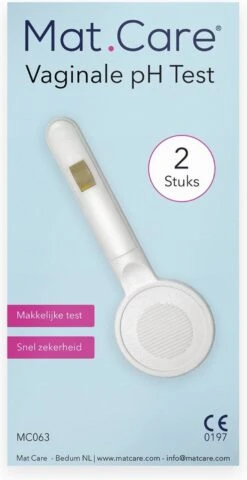Mat Care Vaginale PH Test - Vaginale Infectie Test - Vaginale Schimmel Test - 2 Testen