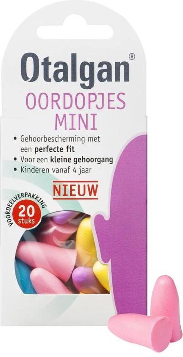 Otalgan Oordoppen Mini - Beschermende Oordopjes - 20 Paar 15 Otalgan Oordoppen Mini - Beschermende Oordopjes - 20 Paar - Afbeelding 13