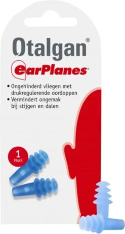 Otalgan EarPlanes Oordoppen - Oordopjes Tijdens Het Vliegen - 1 Paar