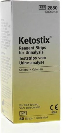 Ketostix - 50 Stuks - Ketoseteststrip