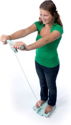 OMRON BF511 Slimme Weegschaal Met Lichaamsanalyze En Vetpercentage 8 Sensoren Voor Beide Handen En Voeten Voor Volledige Bio-Elektrische Impedantie Analyze (BIA) - Smart Personenweegschaal Digitaal - Smart Scale - Klinisch Gevalideerd – Turquoise -MEDISANA Shop 681x1200